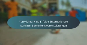 Yerry Mina: Klub-Erfolge, Internationale Auftritte, Bemerkenswerte Leistungen